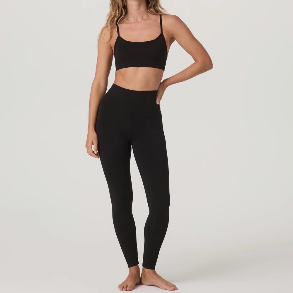NWT VUORI All The Feels Leggings Black Small